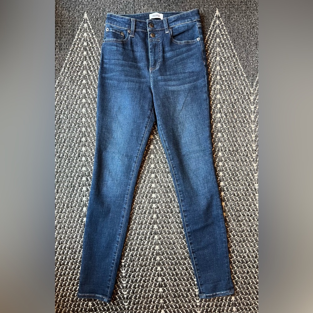 NWOT PISTOLA Aline High Rise Skinny Jeans in Metropolitan, size 26/2